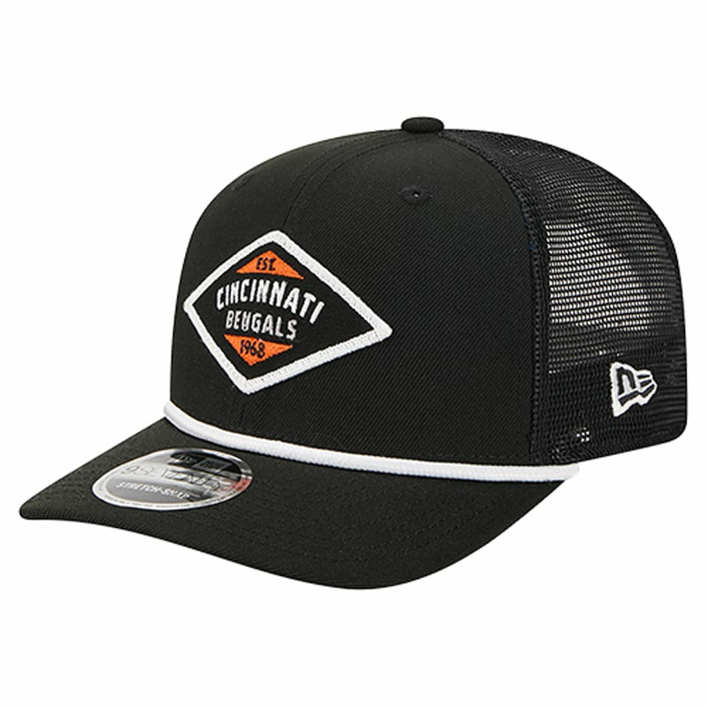 Cincinnati Bengals New Era Team 9SEVENTY Adjustable Hat - Black - NFL