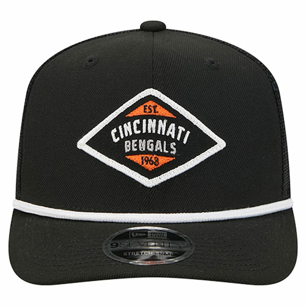 Cincinnati Bengals New Era Team 9SEVENTY Adjustable Hat - Black - NFL