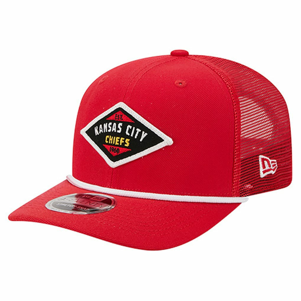 Kansas City Chiefs New Era Team 9SEVENTY Adjustable Hat - Red - NFL