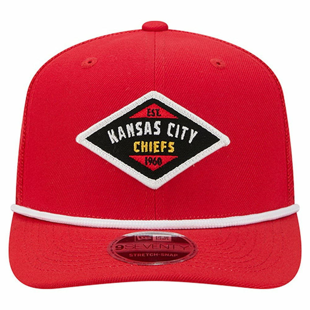 Kansas City Chiefs New Era Team 9SEVENTY Adjustable Hat - Red - NFL