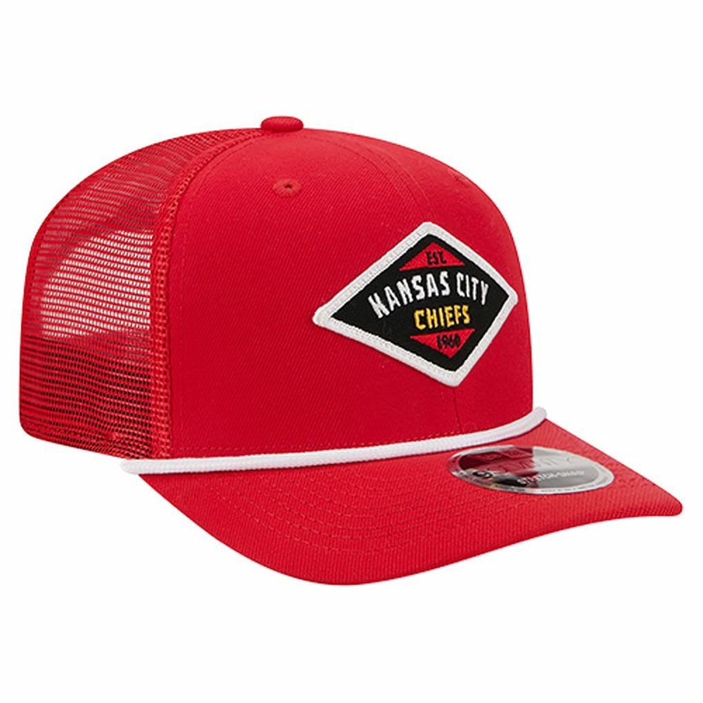 Kansas City Chiefs New Era Team 9SEVENTY Adjustable Hat - Red - NFL