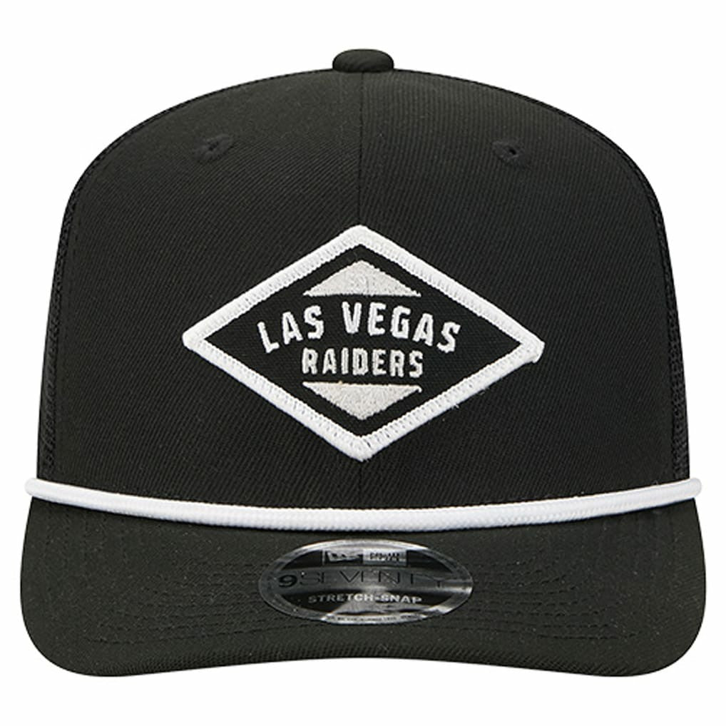 Las Vegas Raiders New Era Team 9SEVENTY Adjustable Hat - Black - NFL