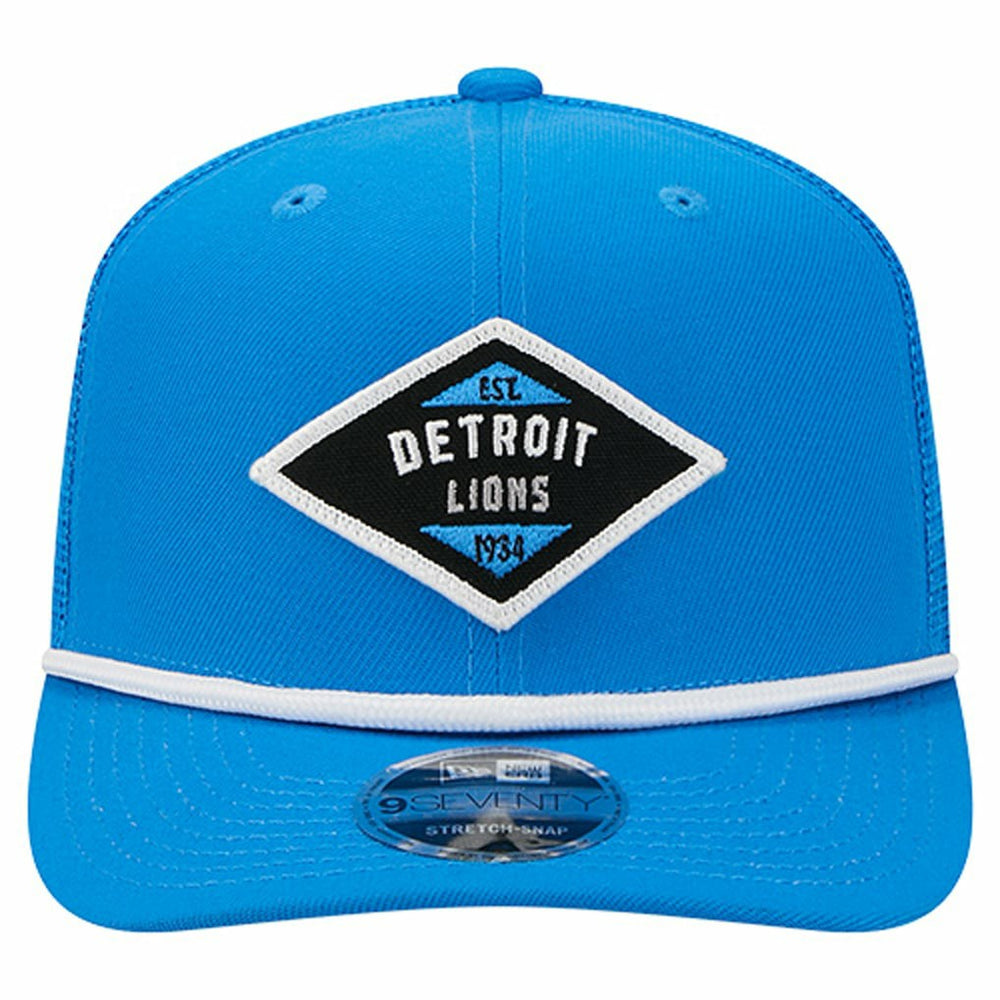 Detroit Lions New Era Team 9SEVENTY Adjustable Hat - Blue - NFL