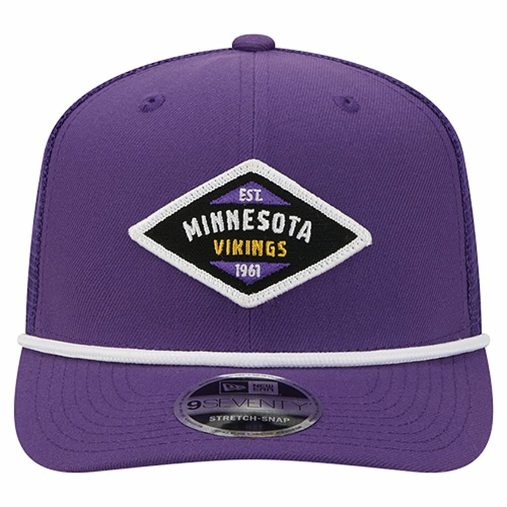 Minnesota Vikings New Era Team 9SEVENTY Adjustable Hat - Purple - NFL