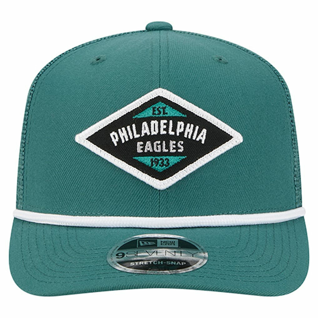 Philadelphia Eagles New Era Team 9SEVENTY Adjustable Hat - Green - NFL