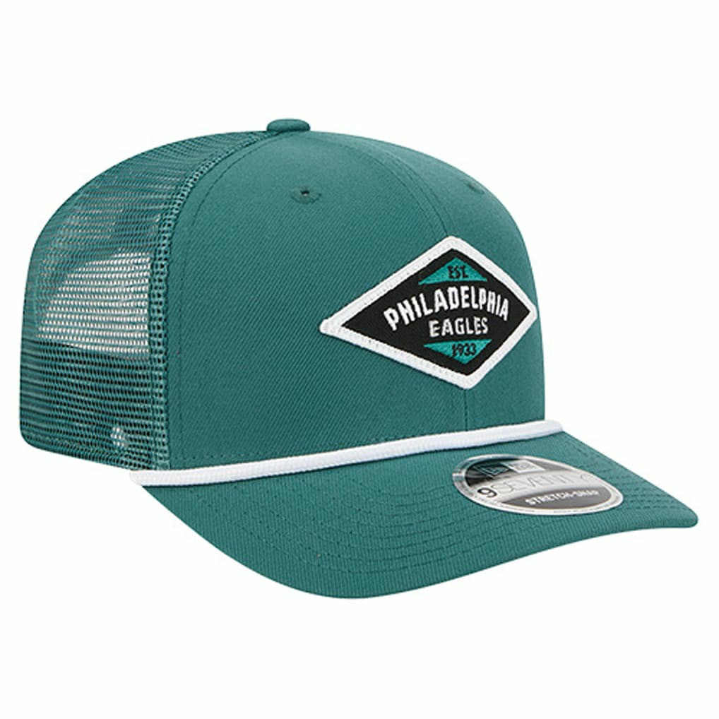Philadelphia Eagles New Era Team 9SEVENTY Adjustable Hat - Green - NFL