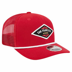 San Francisco 49ers New Era Team 9SEVENTY Adjustable Hat - Scarlet - NFL