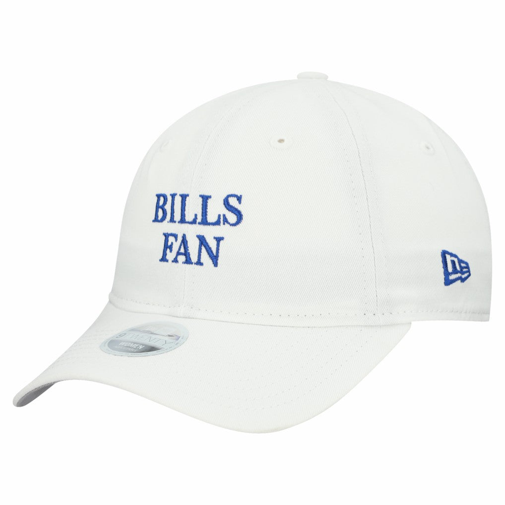 Buffalo Bills New Era Women's Team Fan 9TWENTY Adjustable Hat - White - NFL