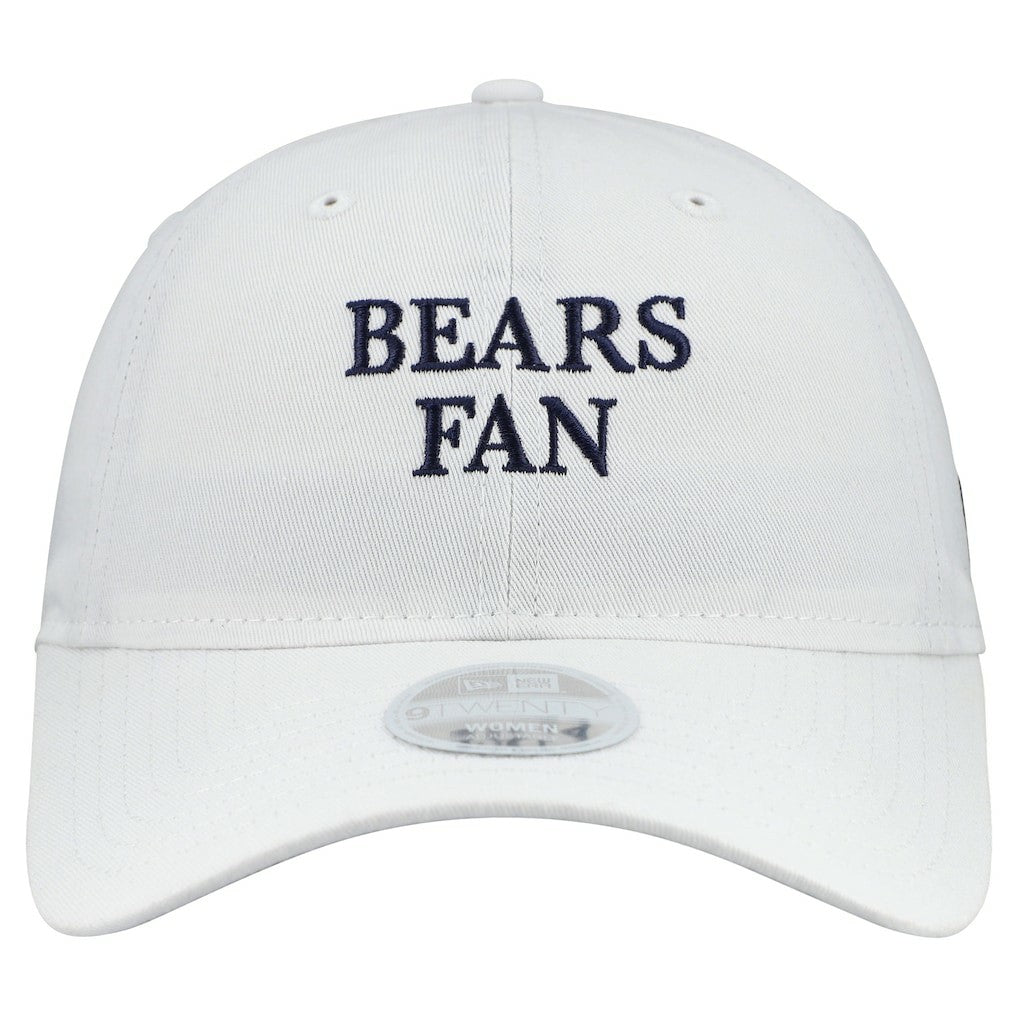Chicago Bears New Era Women's Team Fan 9TWENTY Adjustable Hat - White - NFL