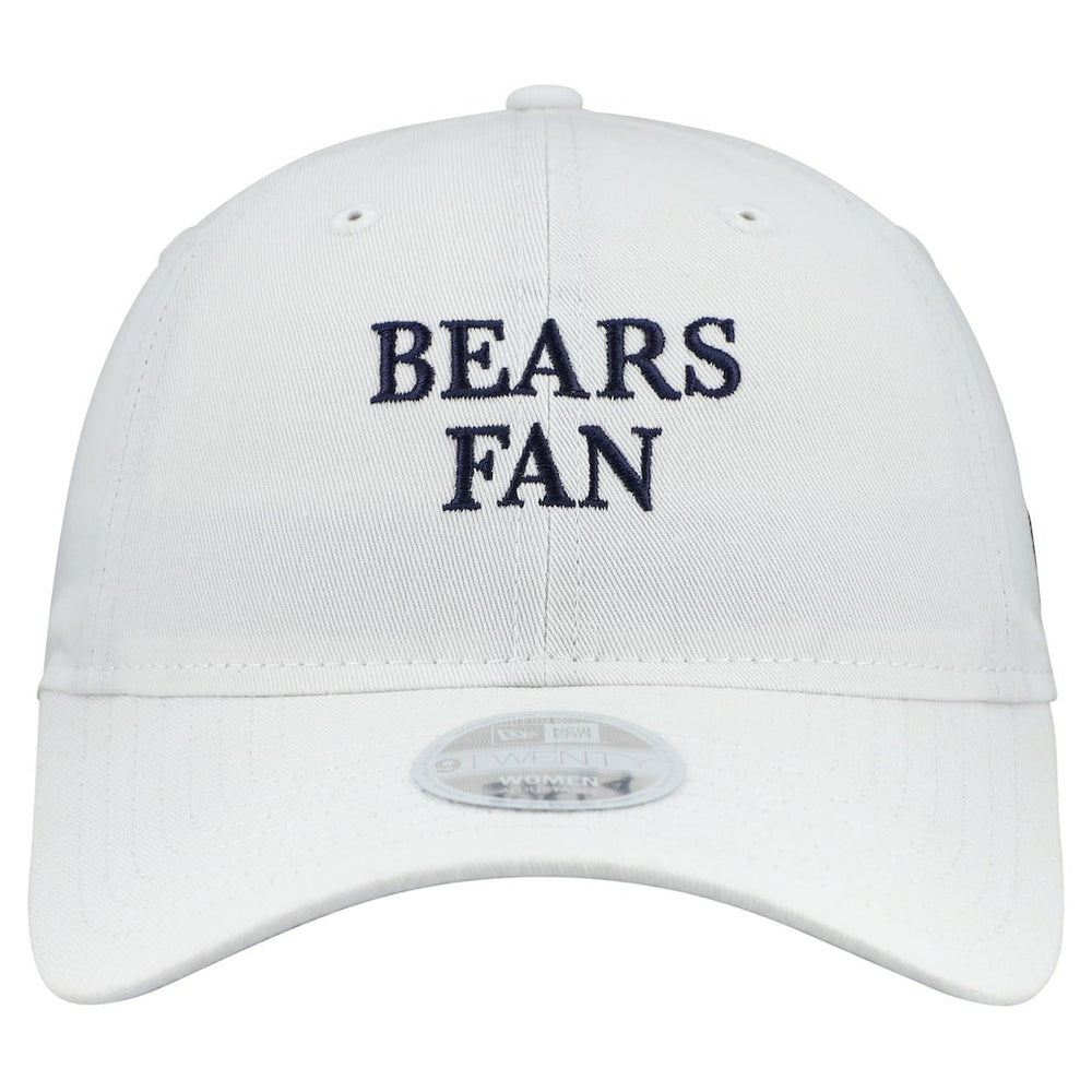Chicago Bears New Era Women's Team Fan 9TWENTY Adjustable Hat - White - NFL