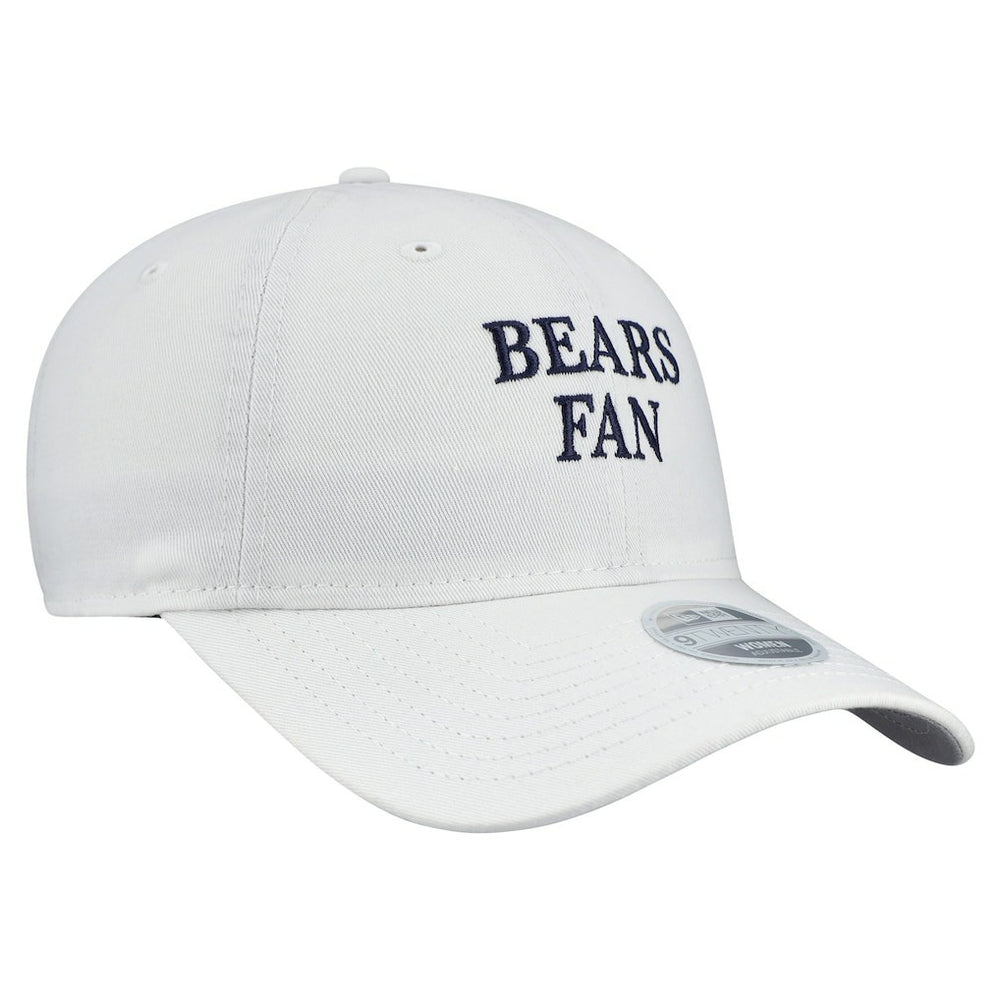 Chicago Bears New Era Women's Team Fan 9TWENTY Adjustable Hat - White - NFL
