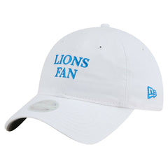 Detroit Lions New Era Women's Team Fan 9TWENTY Adjustable Hat - White - NFL