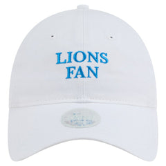 Detroit Lions New Era Women's Team Fan 9TWENTY Adjustable Hat - White - NFL