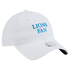 Detroit Lions New Era Women's Team Fan 9TWENTY Adjustable Hat - White - NFL