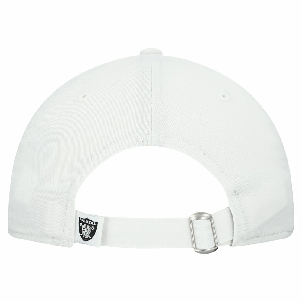 Las Vegas Raiders New Era Women's Team Fan 9TWENTY Adjustable Hat - White - NFL