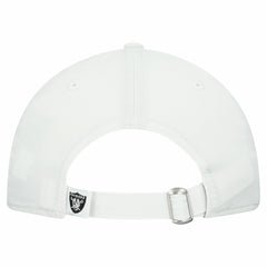 Las Vegas Raiders New Era Women's Team Fan 9TWENTY Adjustable Hat - White - NFL