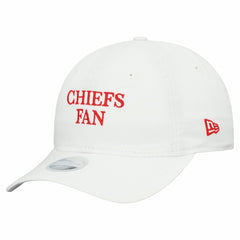 Kansas City Chiefs New Era Women's Team Fan 9TWENTY Adjustable Hat - White - NFL