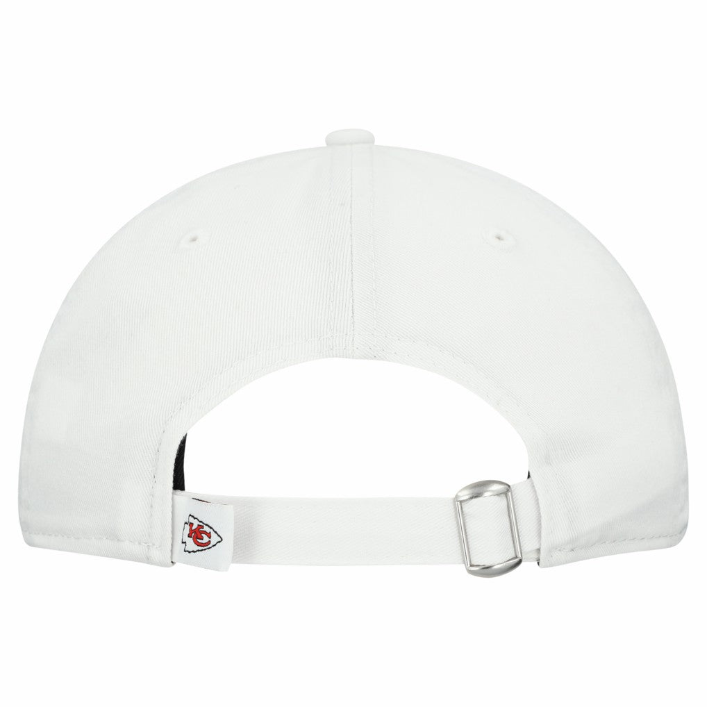 Kansas City Chiefs New Era Women's Team Fan 9TWENTY Adjustable Hat - White - NFL