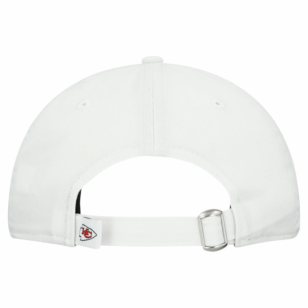 Kansas City Chiefs New Era Women's Team Fan 9TWENTY Adjustable Hat - White - NFL
