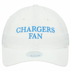 Los Angeles Chargers New Era Women's Team Fan 9TWENTY Adjustable Hat - White - NFL