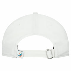 Miami Dolphins New Era Women's Team Fan 9TWENTY Adjustable Hat - White - NFL