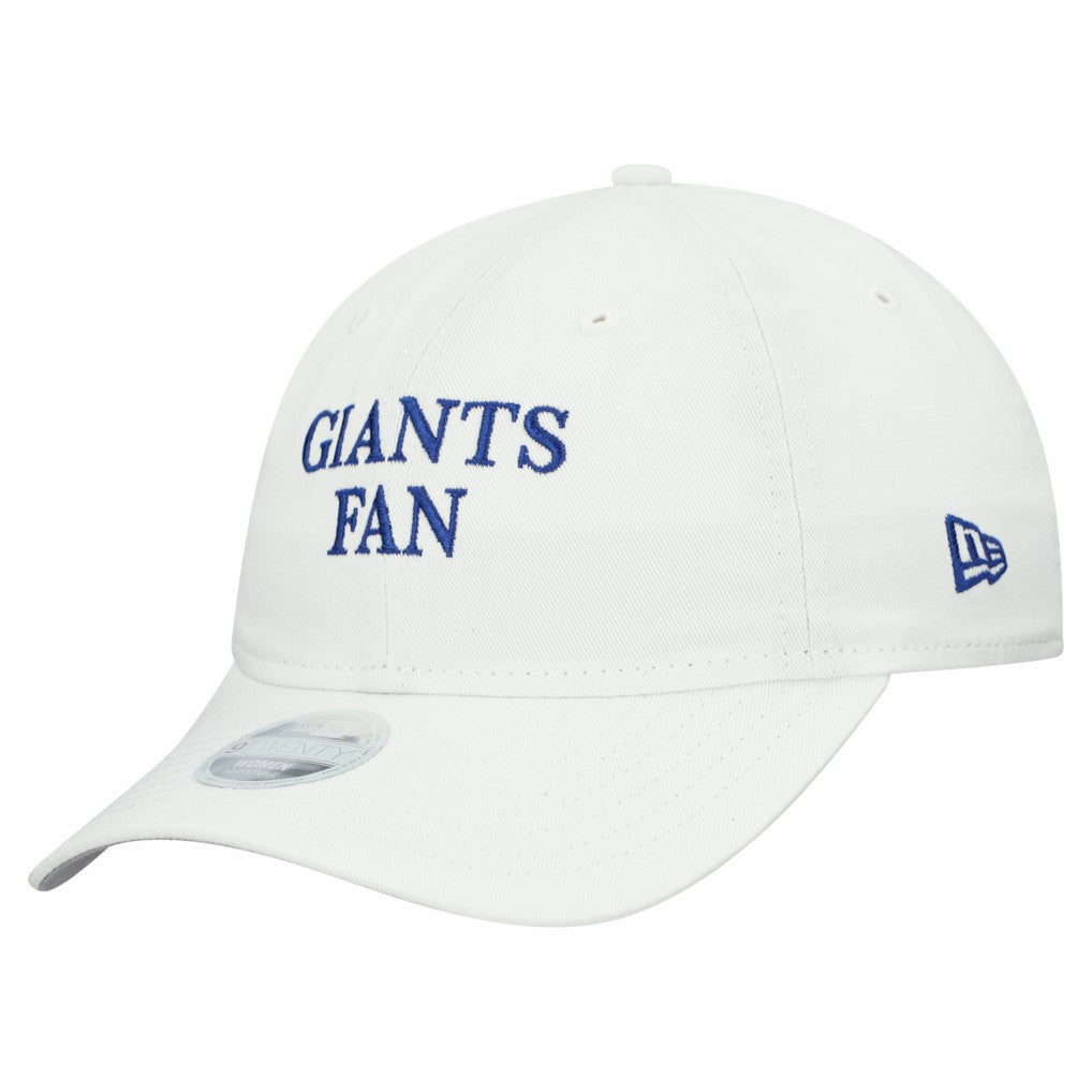 New York Giants New Era Women's Team Fan 9TWENTY Adjustable Hat - White - NFL