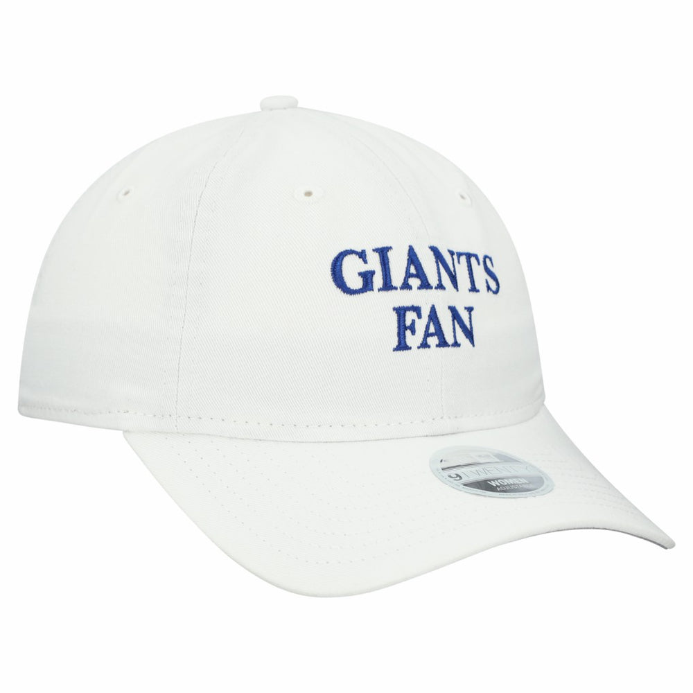 New York Giants New Era Women's Team Fan 9TWENTY Adjustable Hat - White - NFL