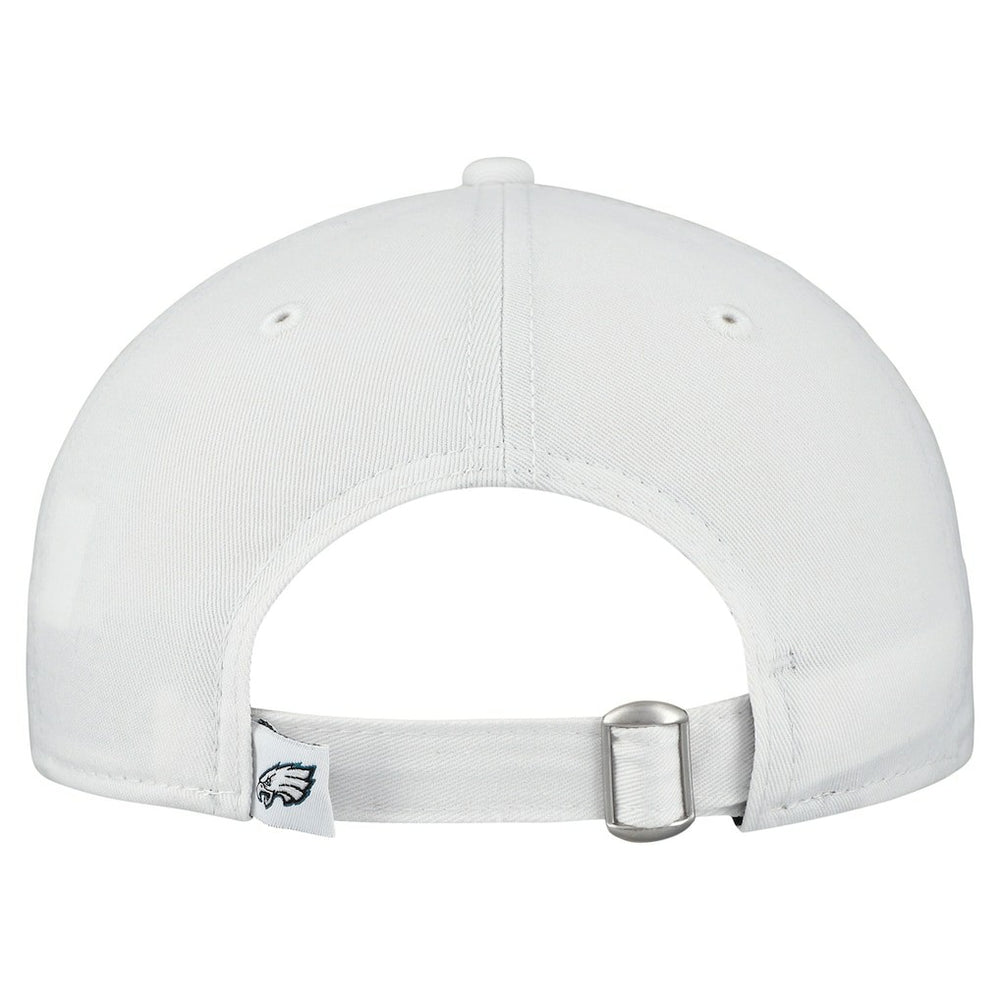 Philadelphia Eagles New Era Women's Team Fan 9TWENTY Adjustable Hat - White - NFL