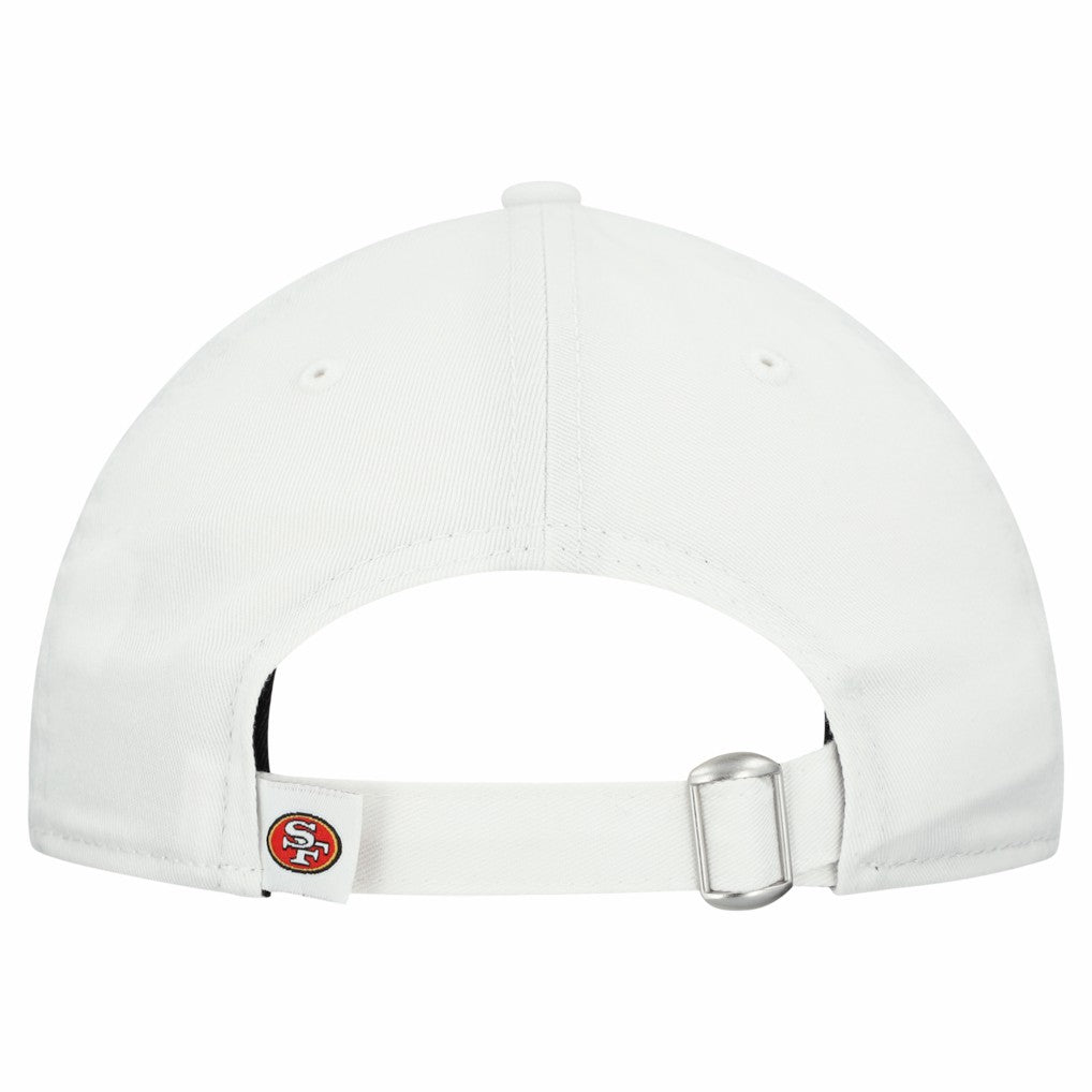 San Francisco 49ers New Era Women's Team Fan 9TWENTY Adjustable Hat - White - NFL
