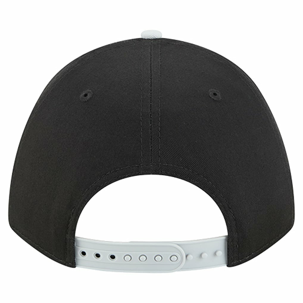 Las Vegas Raiders New Era Arch COOLERA 9FORTY A-Frame M-Crown Adjustable Hat - Black - NFL