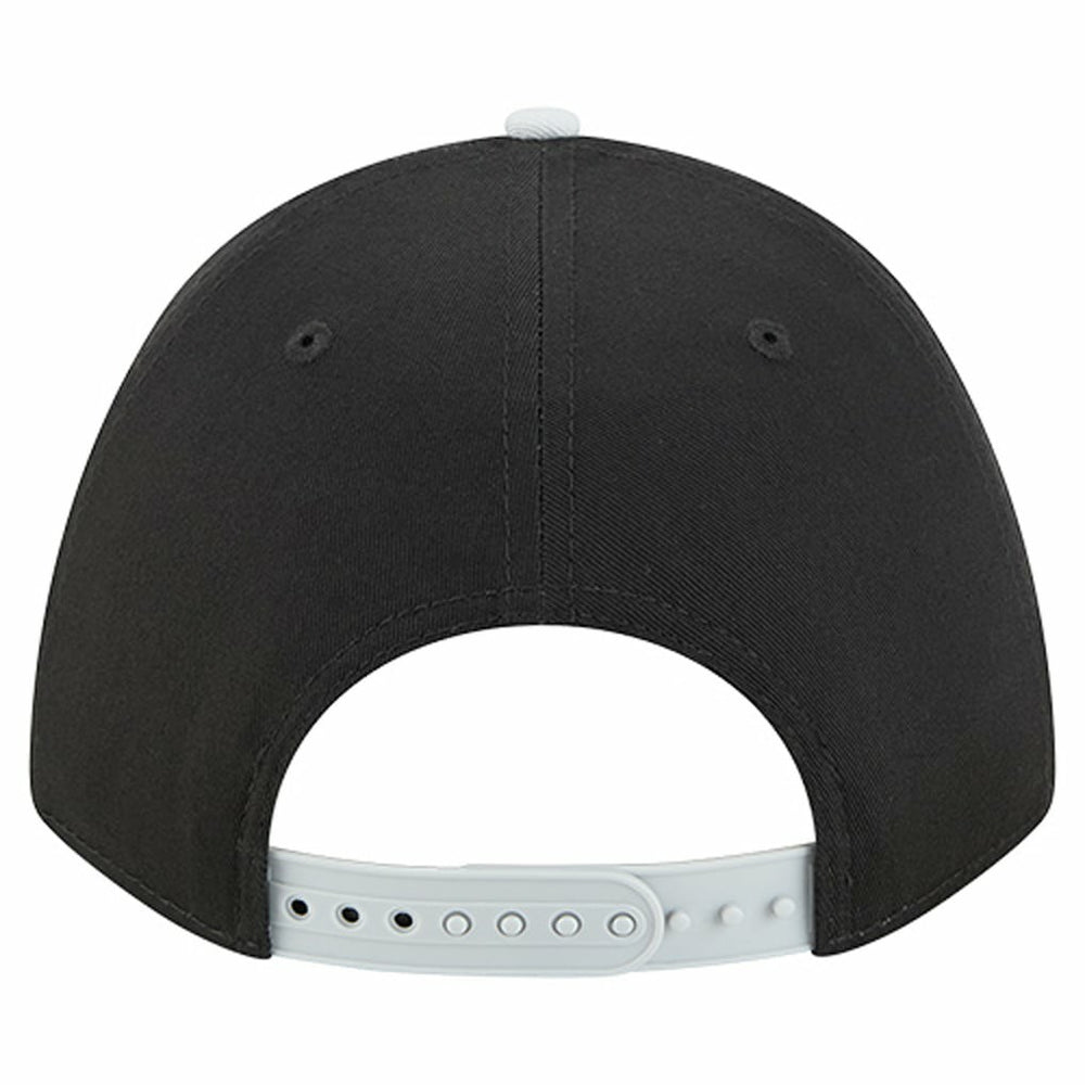 Las Vegas Raiders New Era Arch COOLERA 9FORTY A-Frame M-Crown Adjustable Hat - Black - NFL