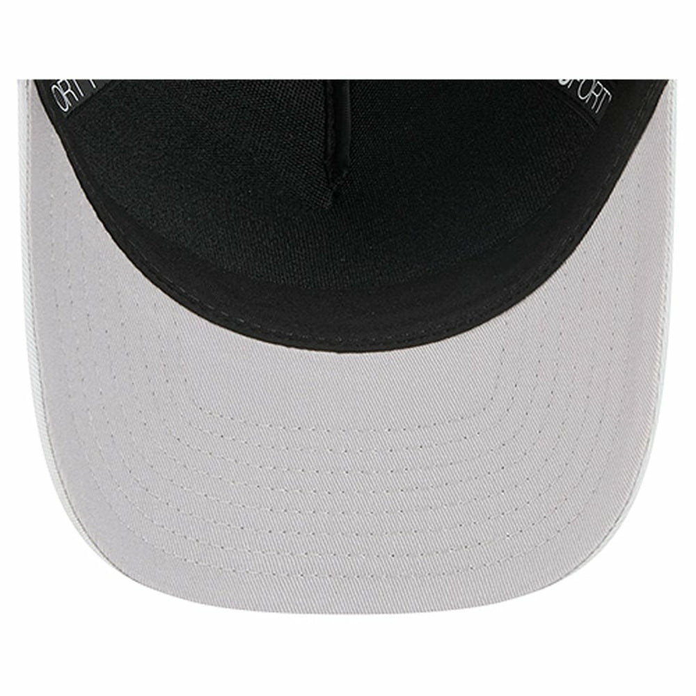 Las Vegas Raiders New Era Arch COOLERA 9FORTY A-Frame M-Crown Adjustable Hat - Black - NFL