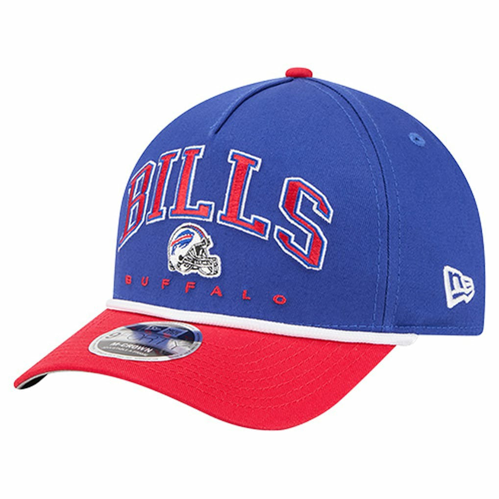 Buffalo Bills New Era Arch COOLERA 9FORTY A-Frame M-Crown Adjustable Hat - Royal - NFL