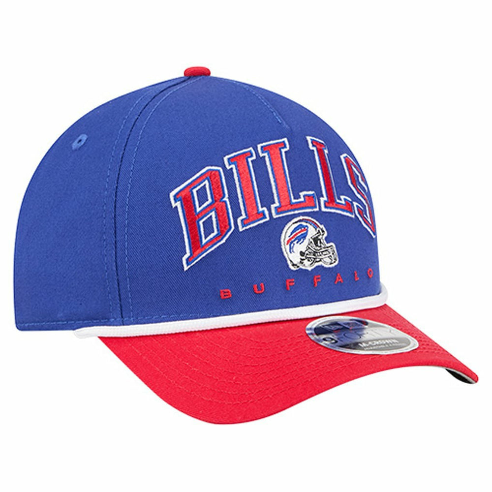 Buffalo Bills New Era Arch COOLERA 9FORTY A-Frame M-Crown Adjustable Hat - Royal - NFL