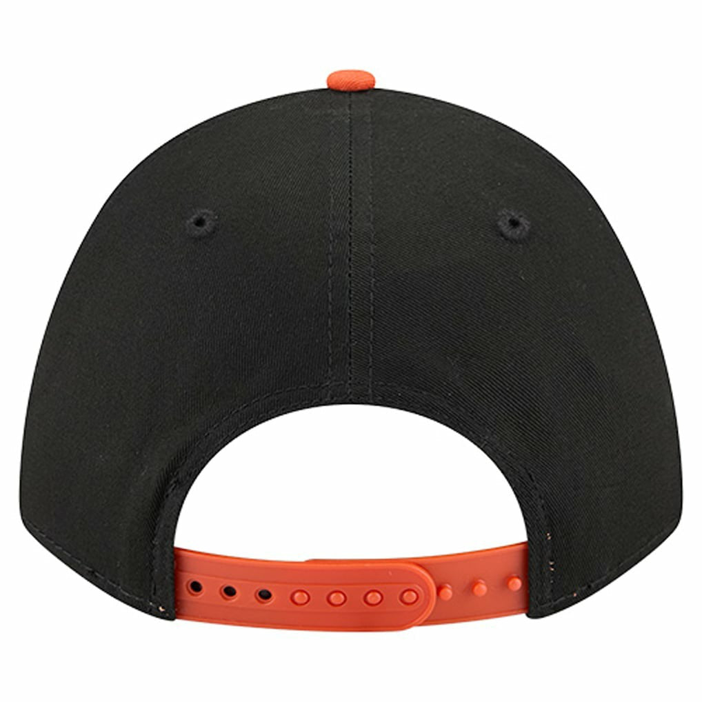Cincinnati Bengals New Era Arch COOLERA 9FORTY A-Frame M-Crown Adjustable Hat - Black - NFL
