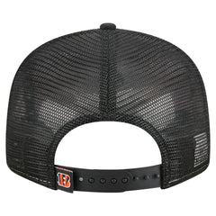 Cincinnati Bengals New Era Outdoor Split Panel 9FIFTY Snapback Hat - Orange/Black - NFL