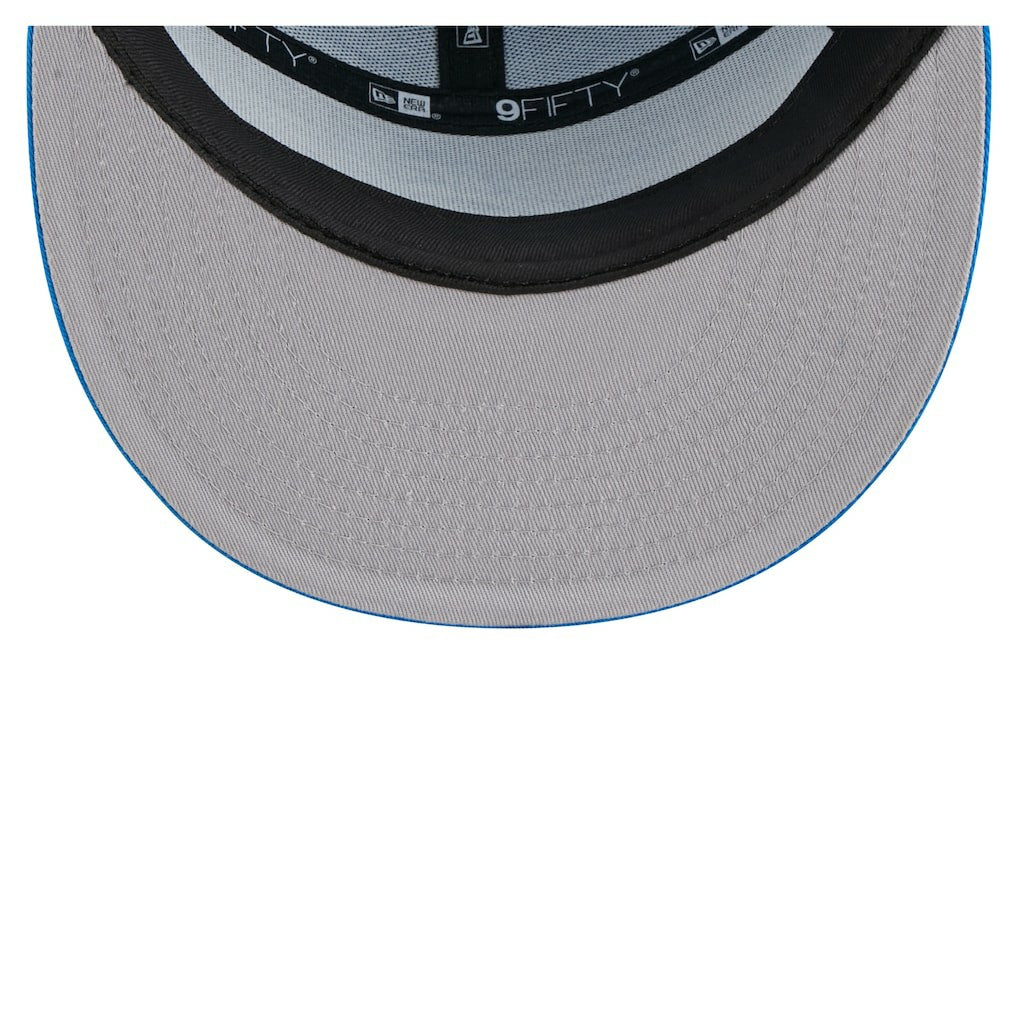Detroit Lions New Era Outdoor Split Panel 9FIFTY Snapback Hat - Gray/Blue - NFL
