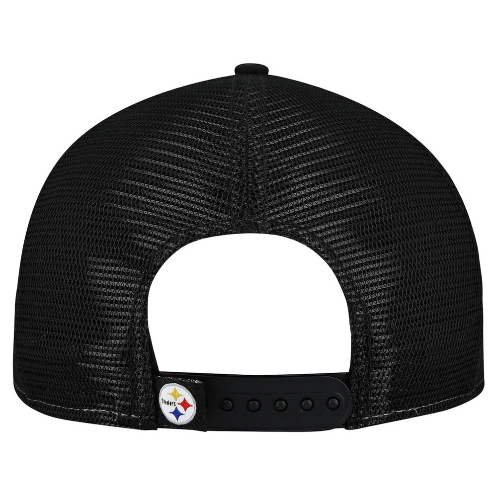 Pittsburgh Steelers New Era Outdoor Split Panel 9FIFTY Snapback Hat - Gold/Black - NFL