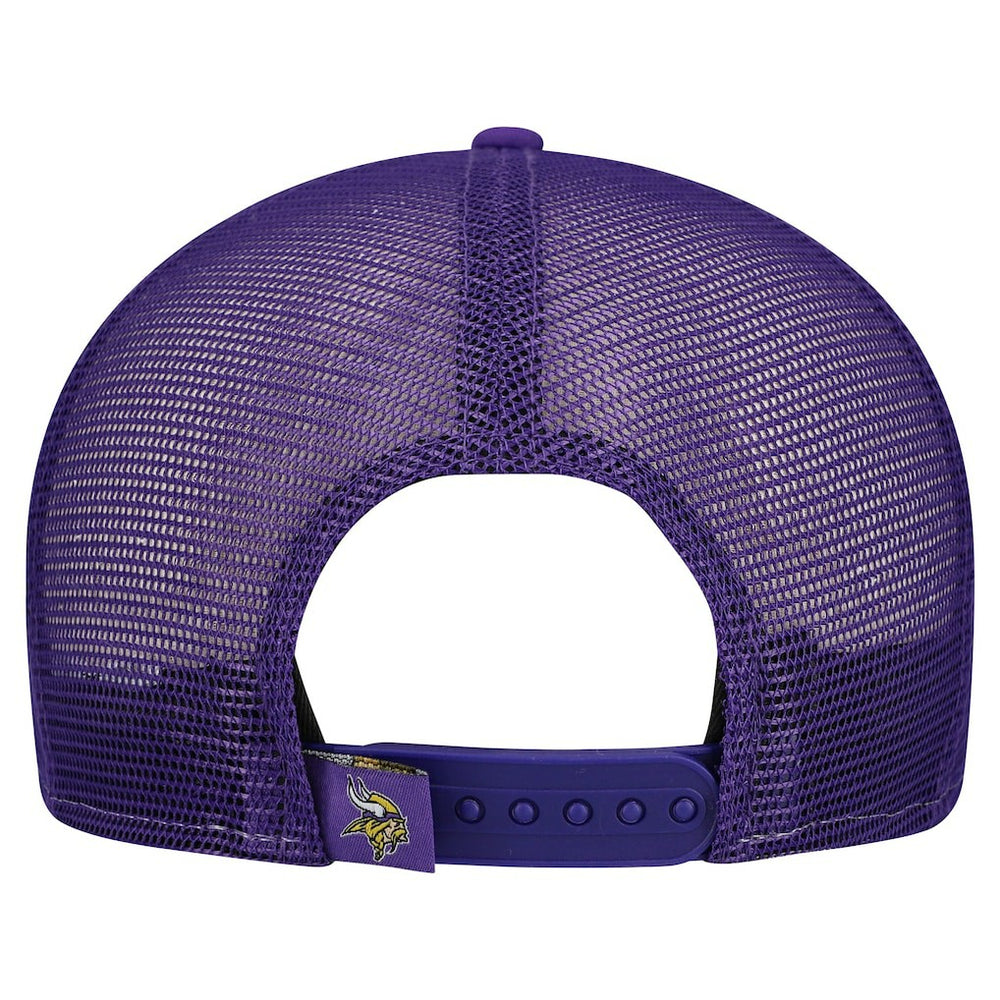 Minnesota Vikings New Era Outdoor Split Panel 9FIFTY Snapback Hat - Gold/Purple - NFL