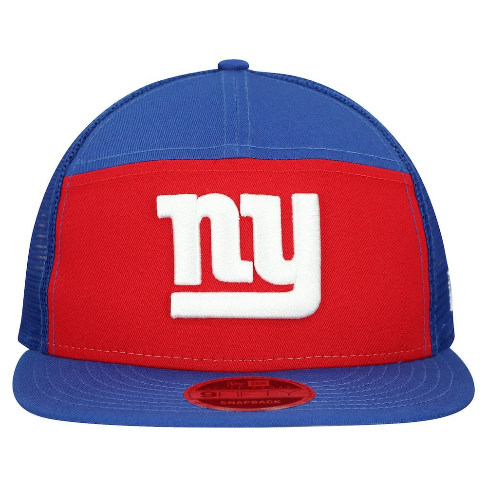 New York Giants New Era Outdoor Split Panel 9FIFTY Snapback Hat - Red/Royal - NFL