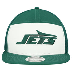 New York Jets New Era Outdoor Split Panel 9FIFTY Snapback Hat - White/Green - NFL