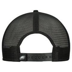 Philadelphia Eagles New Era Outdoor Split Panel 9FIFTY Snapback Hat - Midnight Green/Black - NFL
