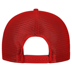 Kansas City Chiefs New Era Cutout A-Frame 9FIFTY Snapback Hat - Cream/Red - NFL