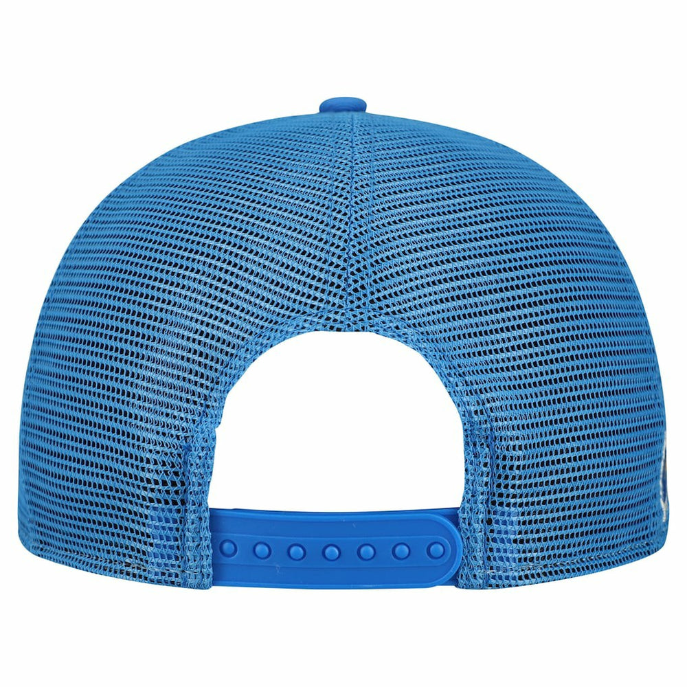 Los Angeles Chargers New Era Cutout A-Frame 9FIFTY Snapback Hat - Cream/Powder Blue - NFL