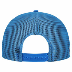 Los Angeles Chargers New Era Cutout A-Frame 9FIFTY Snapback Hat - Cream/Powder Blue - NFL