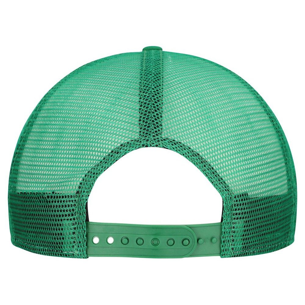 Philadelphia Eagles New Era Throwback Cutout A-Frame 9FIFTY Snapback Hat - Cream/Kelly Green - NFL