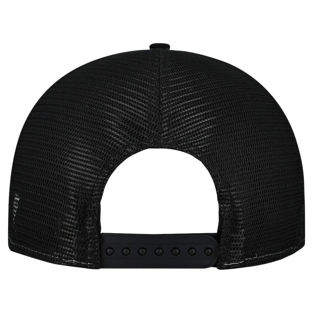 Pittsburgh Steelers New Era Cutout A-Frame 9FIFTY Snapback Hat - Cream/Black - NFL