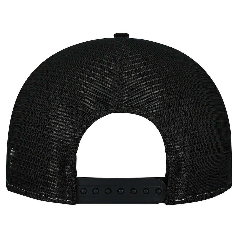 Pittsburgh Steelers New Era Cutout A-Frame 9FIFTY Snapback Hat - Cream/Black - NFL