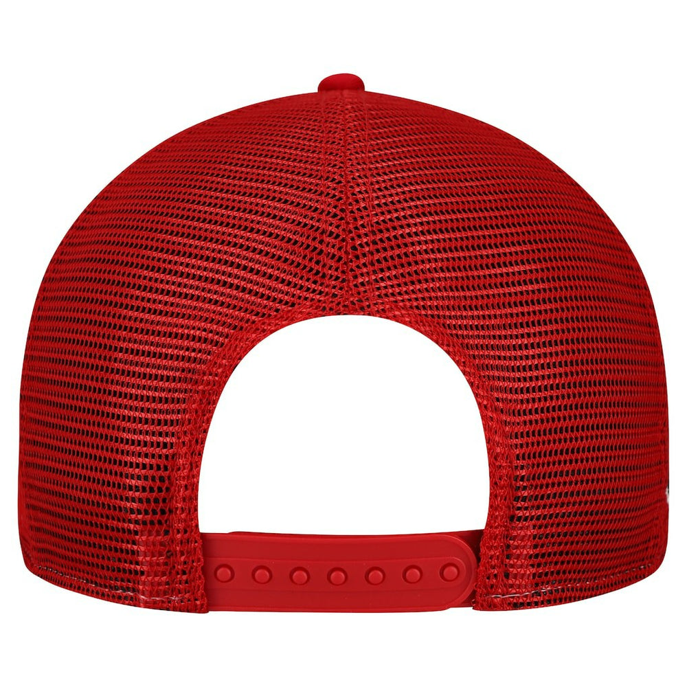 San Francisco 49ers New Era Cutout A-Frame 9FIFTY Snapback Hat - Cream/Scarlet - NFL