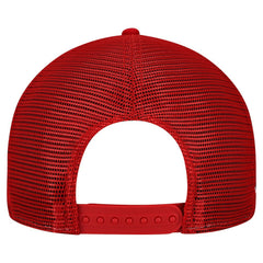 San Francisco 49ers New Era Cutout A-Frame 9FIFTY Snapback Hat - Cream/Scarlet - NFL